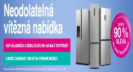 Nová chladnička Gorenje může přinést i malý spotřebič levně