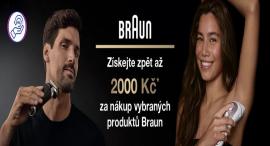 Cashback až 2 000 Kč potěší při nákupu Braun produktů