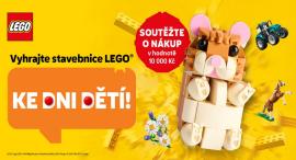Vyhrajte LEGO až za 10 000 Kč: Dárek ke Dni dětí