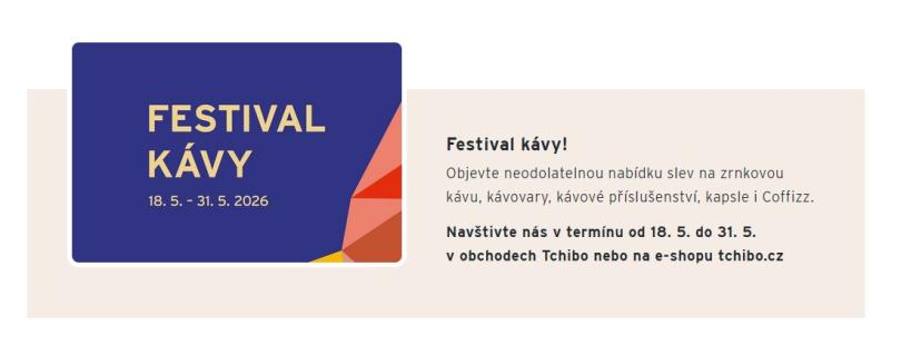 Tchibo.cz slevový kupón