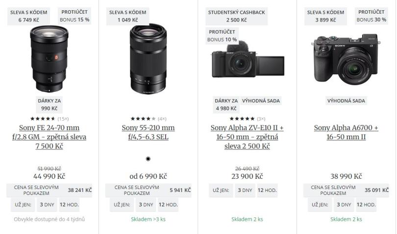 Megapixel.cz slevový kupón