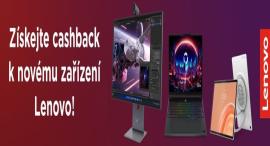 Lenovo cashback: notebooky, monitory a víc s penězi zpět