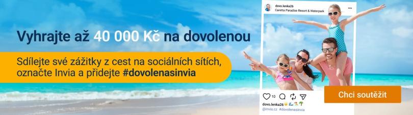 Invia.cz slevový kupón