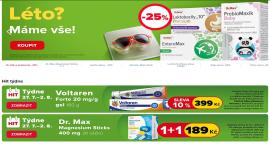 Dr. Max láká na letní akce: kosmetika, opalování, vitaminy..