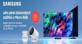 Samsung TV s dárkem: K televizím sluchátka nebo projektor