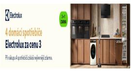 Electrolux na Alza.cz: 3 + 1 zdarma