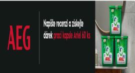 AEG přidává k vybraným spotřebičům 60 pracích kapslí Ariel 