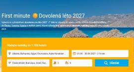 First Minute 2027 na Invia.cz: dovolená od necelých 9 tisíc