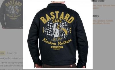 Bunda Black Heart Kustom Bastard