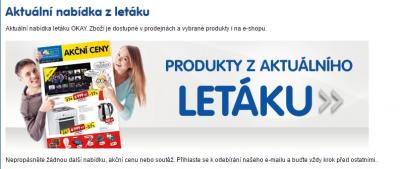 Aktuální leták okay elektro