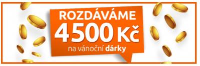 Kasa.cz rozdává 4500 na vánoční dárky
