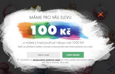 100 Kč bonus hned na první nákup u Different.cz