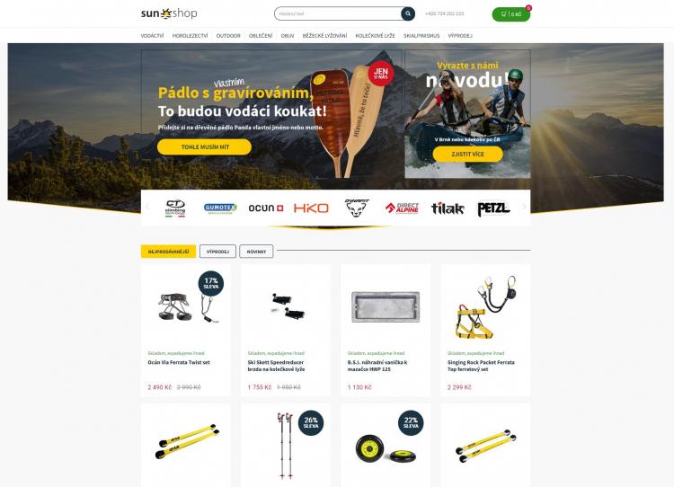 Sunshop slevové kupóny a slevové kódy