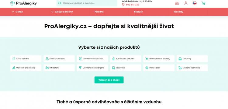 Proalergiky slevové kupóny a slevové kódy