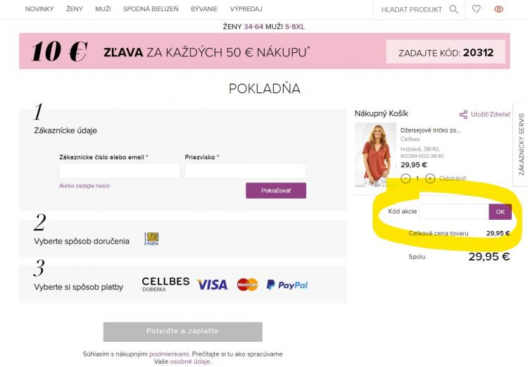 Cellbes zľavové kódy a zľavové kupóny