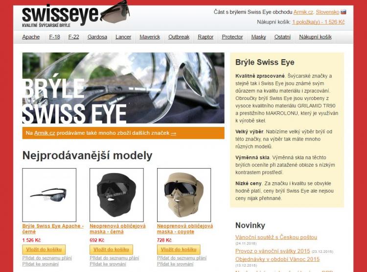 Swiss-Eye slevové kupóny a slevové kódy
