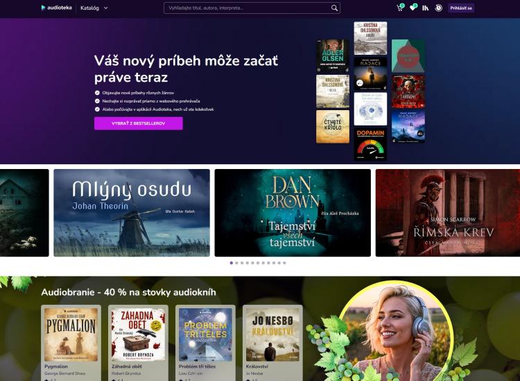 Audioteka zľavové kódy a zľavové kupóny