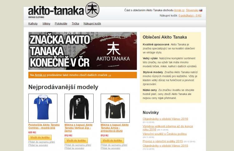 Akito-Tanaka zľavové kódy a zľavové kupóny