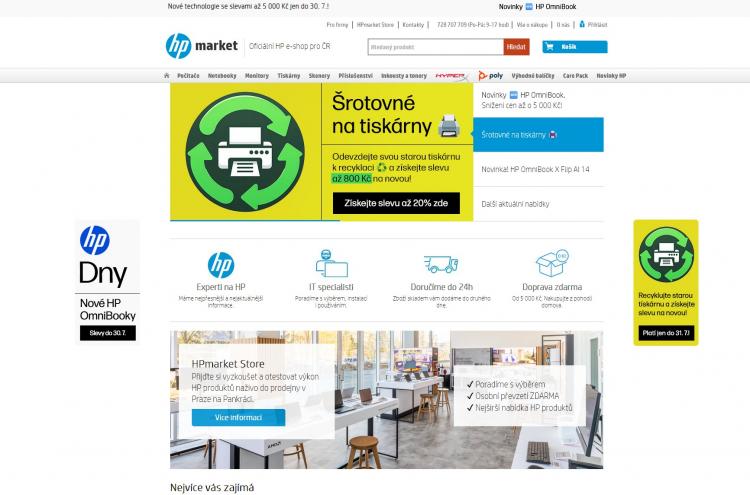 Hpmarket slevové kupóny a slevové kódy