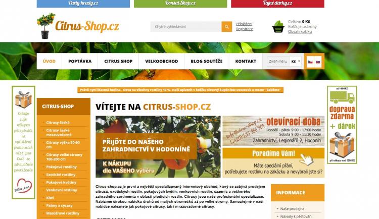 Citrus-Shop slevové kupóny a slevové kódy