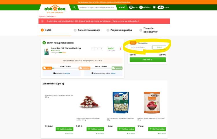 Abc-Zoo zľavové kódy a zľavové kupóny