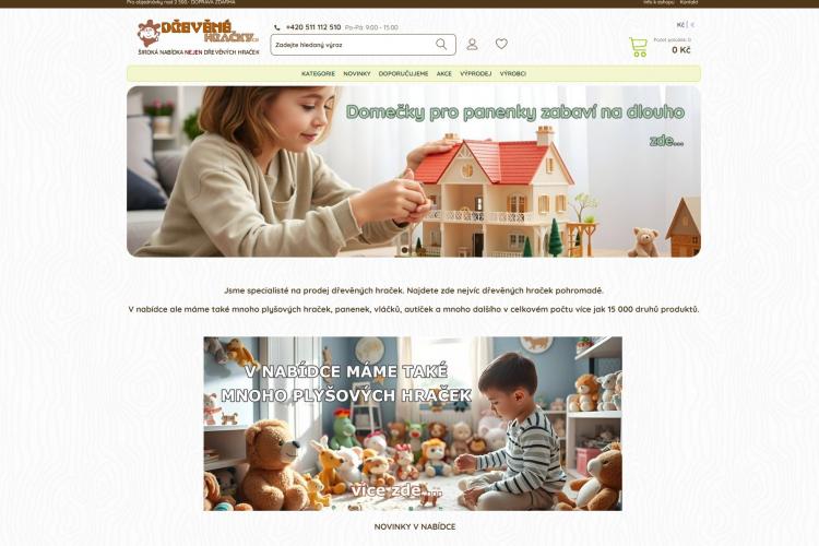 Drevene-Hracky slevové kupóny a slevové kódy