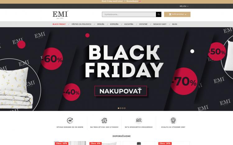 Emi zľavové kódy a zľavové kupóny