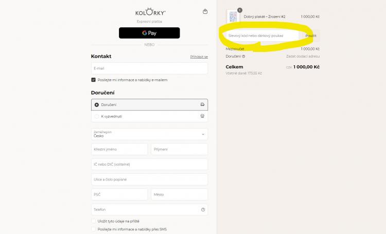 Kolorky slevové kupóny a slevové kódy