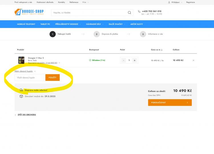 Doogee-Shop slevové kupóny a slevové kódy