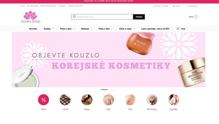 Koreashop slevové kupóny a slevové kódy