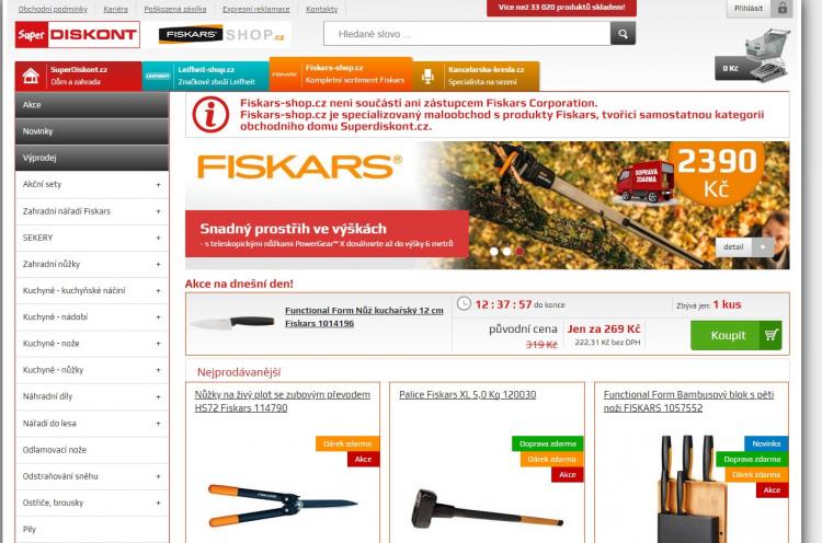 Fiskars-Shop slevové kupóny a slevové kódy