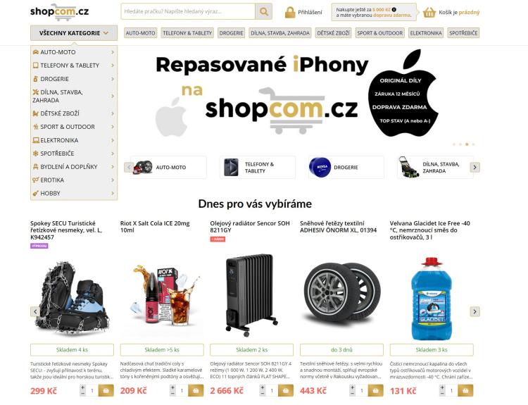 Shopcom slevové kupóny a slevové kódy
