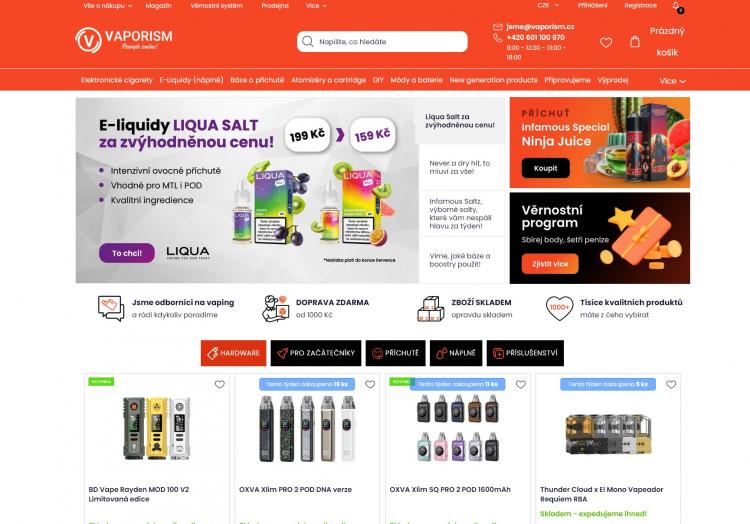 Vaporism slevové kupóny a slevové kódy