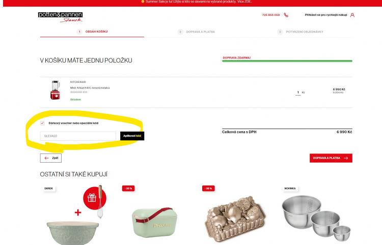 Pottenpannen slevové kupóny a slevové kódy