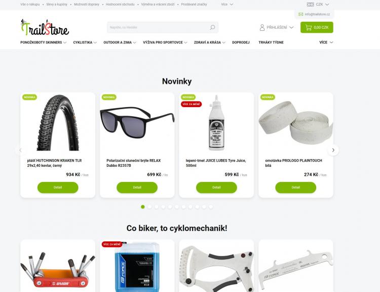 Trailstore slevové kupóny a slevové kódy