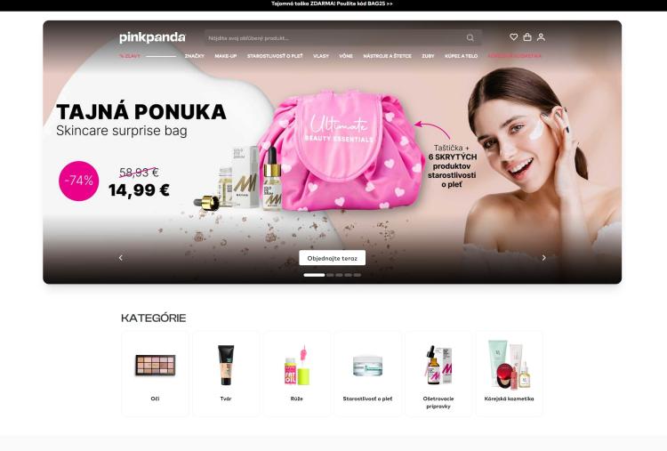 Pinkpanda zľavové kódy a zľavové kupóny