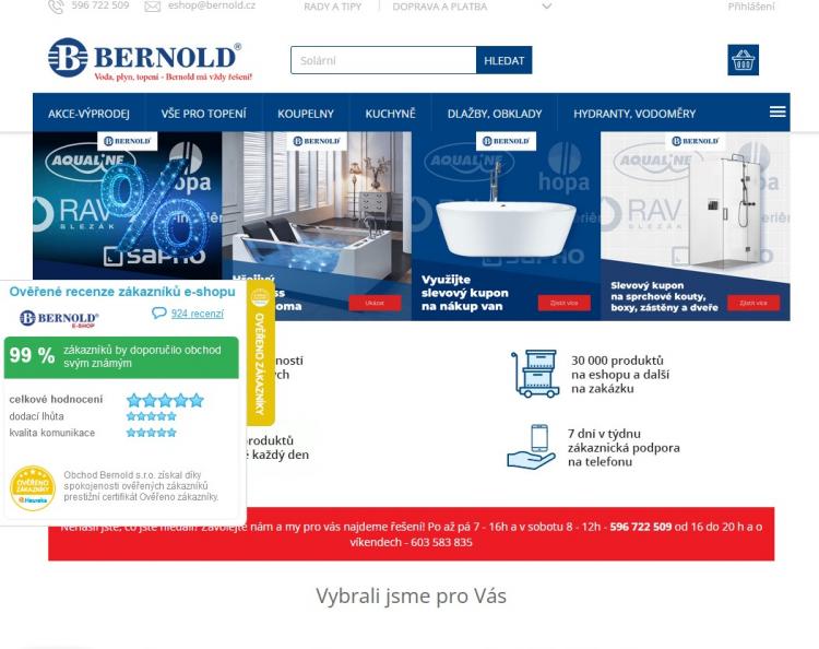 Koupelny-Bernold slevové kupóny a slevové kódy