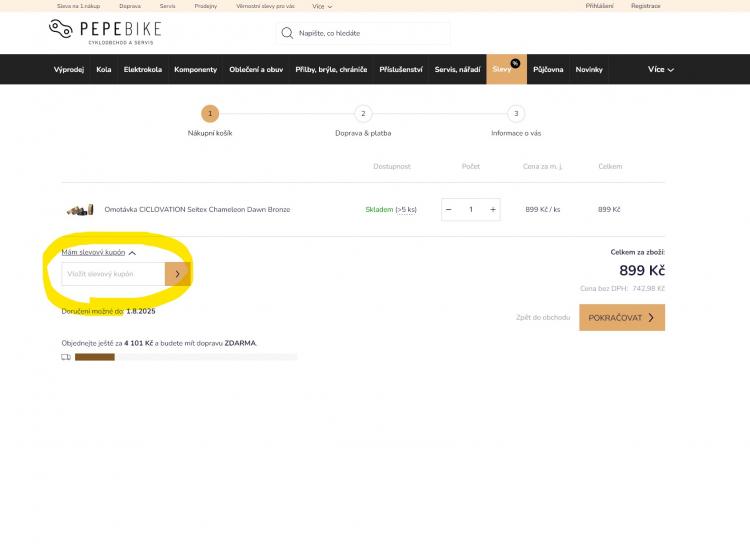 Pepebike slevové kupóny a slevové kódy