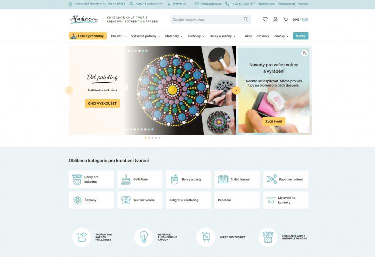 Aladine slevové kupóny a slevové kódy