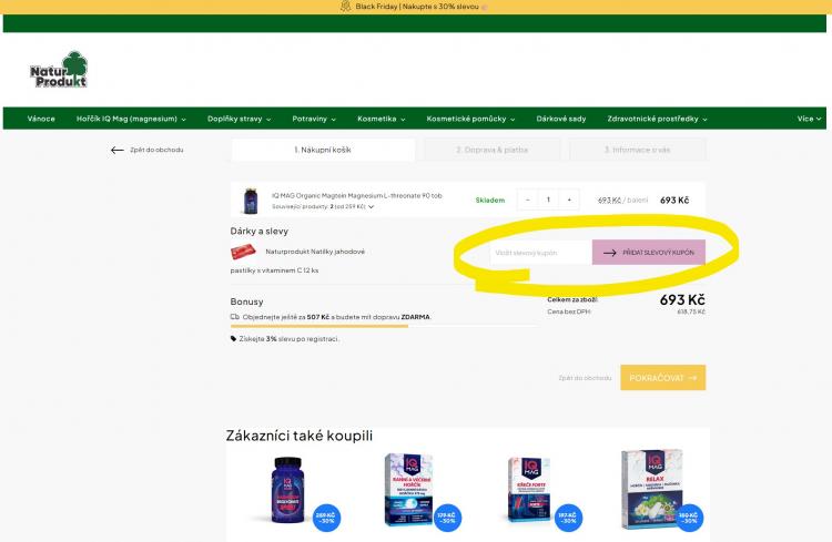 Naturprodukt slevové kupóny a slevové kódy