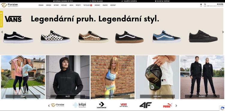 Forsize zľavové kódy a zľavové kupóny