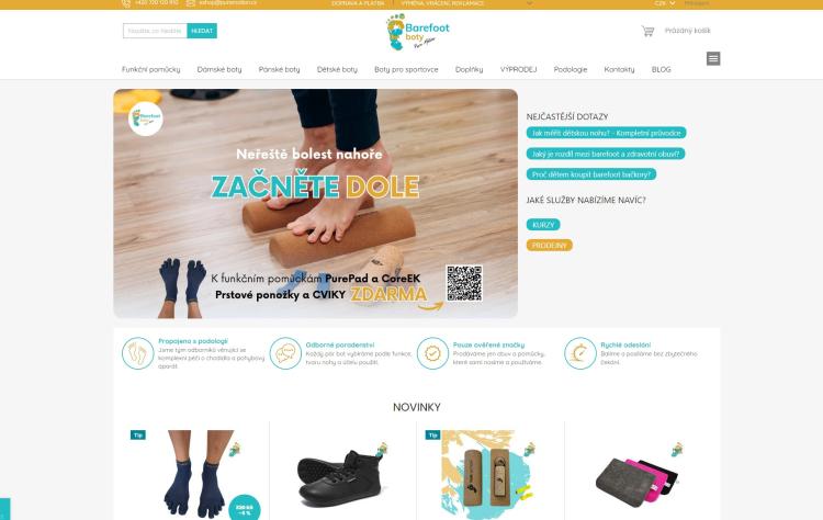 Barefootboty slevové kupóny a slevové kódy