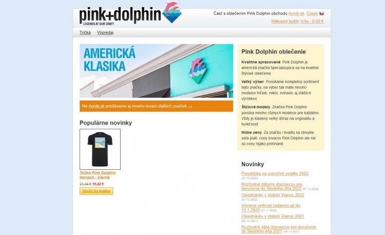 Pinkdolphin zľavové kódy a zľavové kupóny