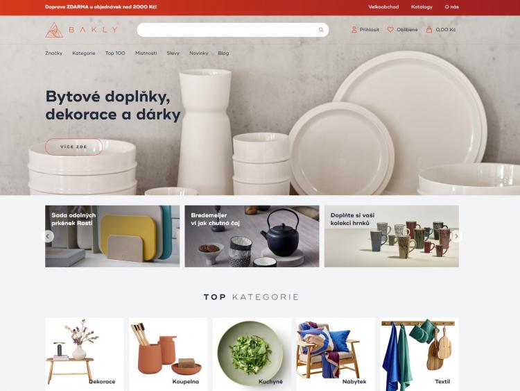 Bakly slevové kupóny a slevové kódy