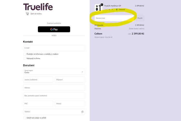 Truelife slevové kupóny a slevové kódy