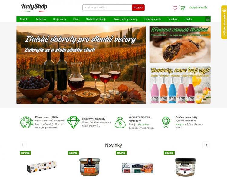 Italyshop slevové kupóny a slevové kódy