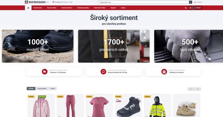 Rucedozadu slevové kupóny a slevové kódy