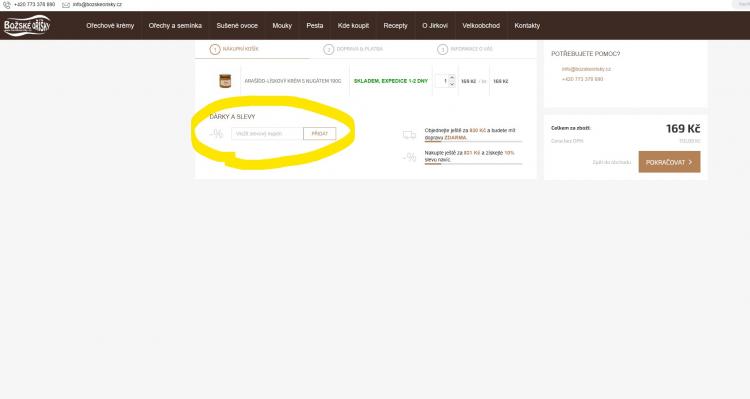 Bozskeorisky slevové kupóny a slevové kódy
