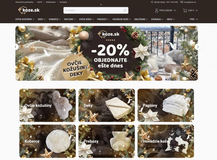 Koze zľavové kódy a zľavové kupóny