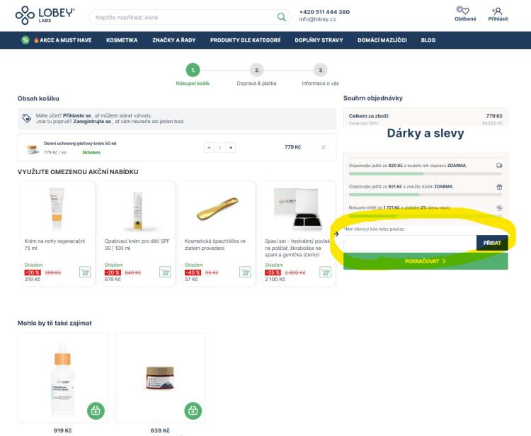 Lobey slevové kupóny a slevové kódy